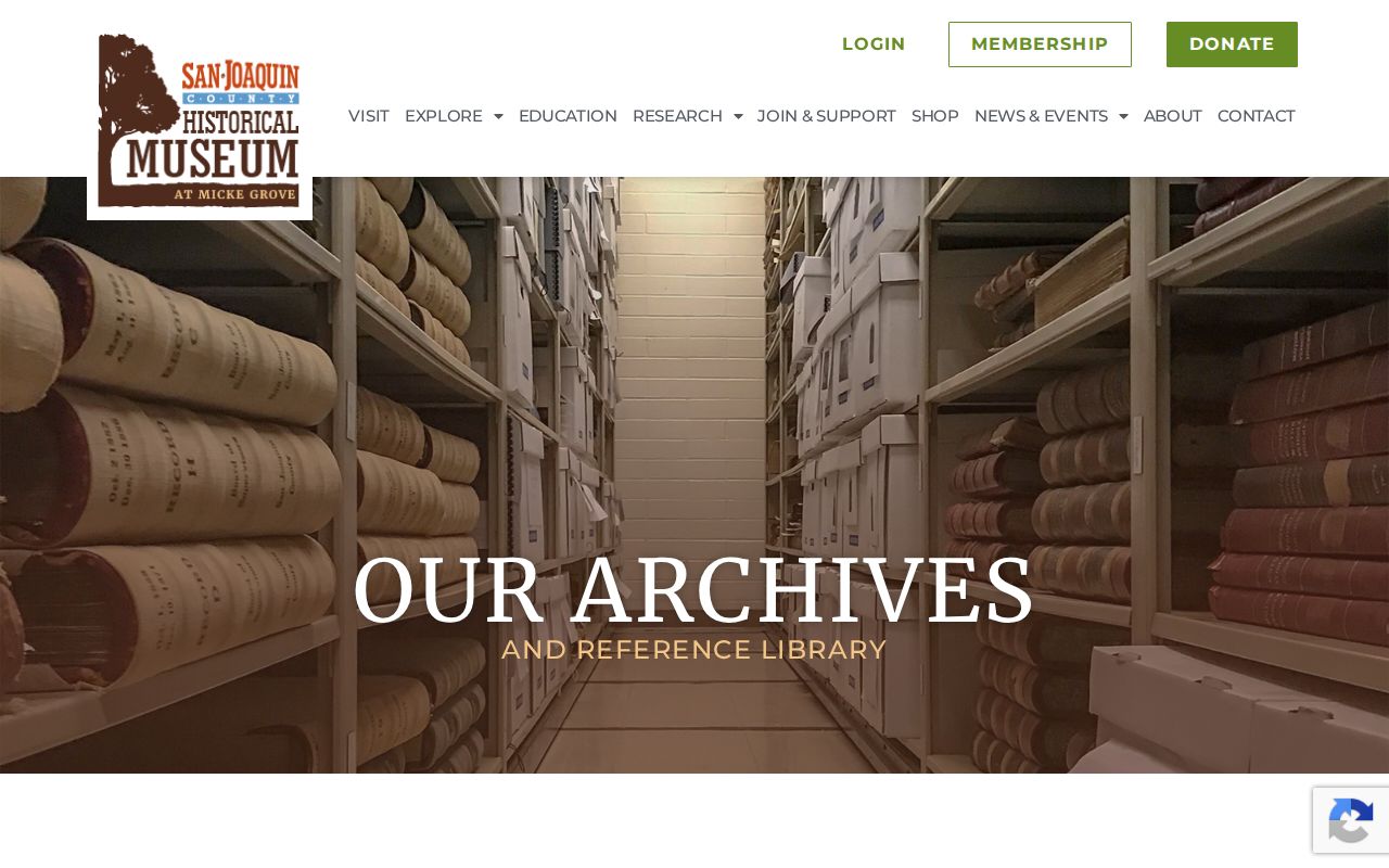 Stockton people directories Historical Museum archive